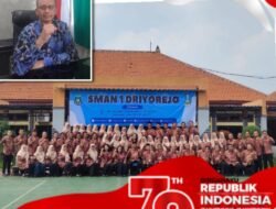 Segenap Keluarga Besar SMAN 1 Driyorejo Gresik Mengucapkan Dirgahayu RI Ke-79 Tahun