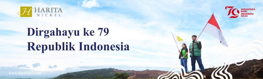Harita Nickel Mengucapkan Dirgahayu Ke-79 Republik Indonesia