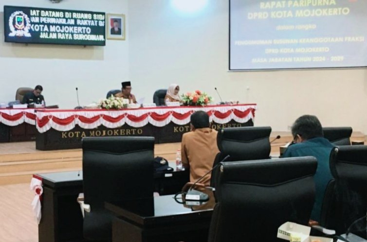Fraksi DPRD Kota Mojokerto Resmi Terbentuk, Budiarto Berikan Apresiasi