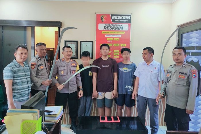 Anggota Gangster Allstars Majakartans Diamankan Polsek Puri