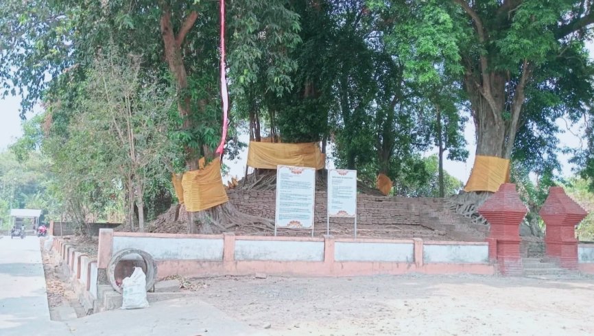 Kades Dlanggu Berharap Candi Winong dan Makam Mbah Taslim Jadi Wisata Andalan