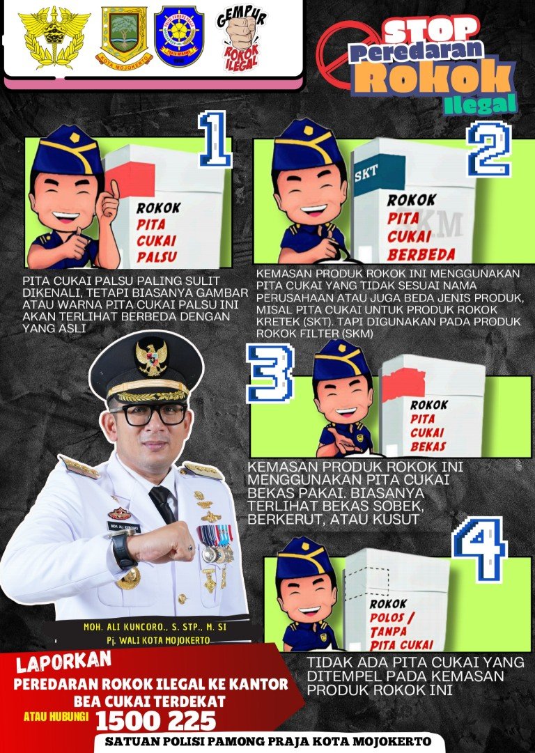 Iklan Cukai Pemkot Mojokerto 2024