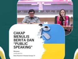 Humas Lapas Narkotika Kelas IIA Bandar Lampung Ikuti Workshop Teknik Reportase Dan Prensenter Berita