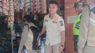 Gempur Rokok Ilegal, Satpol PP Kota Mojokerto dan Bea Cukai Adakan Operasi Pasar di Meri dan Tropodo