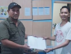 Amin Coker Ambil Formulir Pendaftaran Bakal Calon Ketua PWI Mojokerto