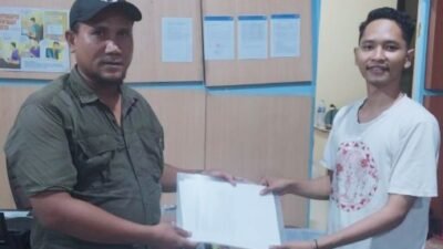 Amin Coker Ambil Formulir Pendaftaran Bakal Calon Ketua PWI Mojokerto