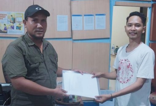 Amin Coker Ambil Formulir Pendaftaran Bakal Calon Ketua PWI Mojokerto