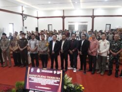 Ketua KPU Kabupaten Mojokerto: Paslon 01 Peroleh 46,6 %, Paslon 02 Peroleh 53,37 %