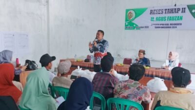 M. Agus Fauzan Gelar Reses dan Siapkan Mabes Progus untuk Menampung Aspirasi