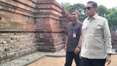 Menteri Kebudayaan Berharap Trowulan Mojokerto Jadi Kebanggaan Nasional yang Mendunia
