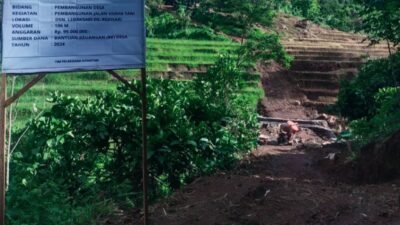 Dapat BK untuk Pembangunan JUT, Kepala Desa Rejosari Berharap Tahun 2025 Dapat BK untuk Finishing Pendopo