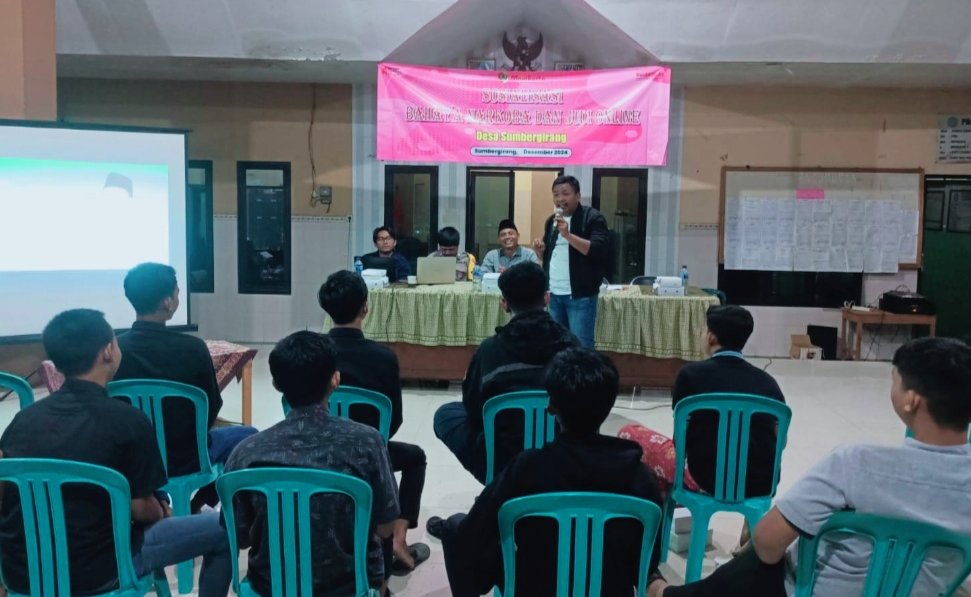 M. Agus Fauzan DPRD Kabupaten Mojokerto Gelar Sosialisasi Bahaya Narkoba, Pinjol, dan Judol