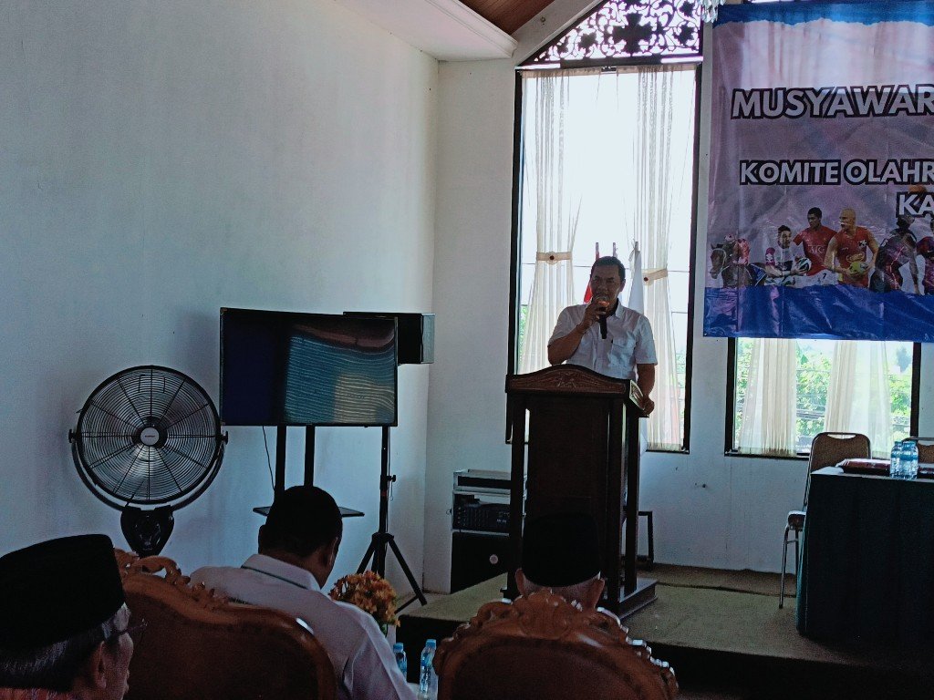 KONI Kabupaten Mojokerto Gelar Musorkab, Imam Suyono Terpilih Aklamasi