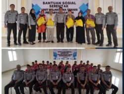 RUMAH TAHANAN KELAS I BANDAR LAMPUNG TURUT SERTA LAKSANAKAN BANTUAN SOSIAL SERENTAK KEMENTERIAN IMIGRASI DAN PEMASYARAKTAN