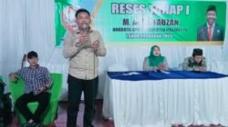 M. Agus Fauzan Gelar Reses, Jelaskan Aspirasi Bakal Jadi Bahan Pertimbangan dalam Rumuskan Kebijakan