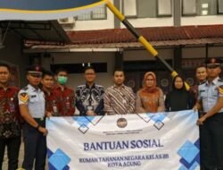 Rutan Kelas IIB Kota Agung Berbagi Takjil,Wujud Dari Kepedulian Di Bulan Suci Ramadhan