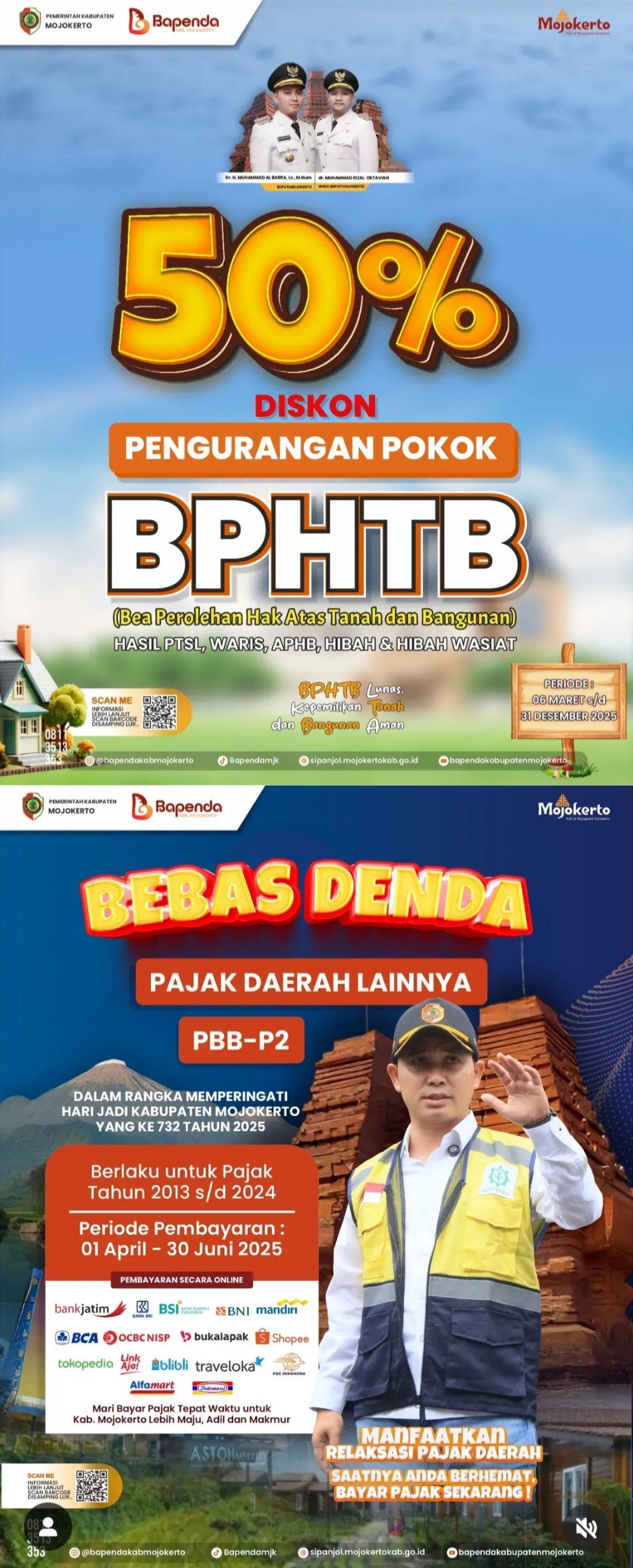 Bapenda Kabupaten Mojokerto Berikan Relaksasi Pajak dan Pengurangan Pokok BPHTB