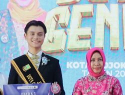 Christopher Kevin Yuwono Juara 1 Duta GenRe Kota Mojokerto 2025
