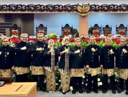 DPRD Kabupaten Mojokerto Gelar Rapat Paripurna Memperingati Hari Jadi Ke-732 Kabupaten Mojokerto