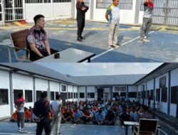 Karutan Kotabumi Berikan Pengarahan dan Jalin Pendekatan Humanis Dengan Tahanan dan Warga Binaan