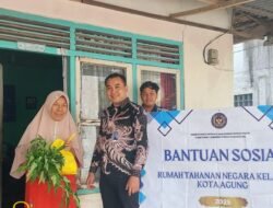 Rutan Kelas IIB Kota Agung Laksanakan Kegiatan Bantuan Sosial untuk Masyarakat Sekitar