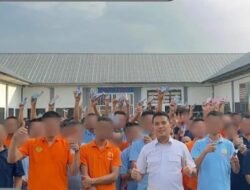 Wujudkan Hidup Sehat, Rutan Kotabumi Laksanakan Pembagian Perlengkapan Mandi Bagi WBP