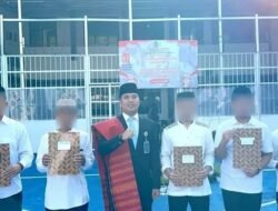 Rutan Kelas IIB Kotabumi Berikan Remisi Umum dan Remisi Dasawarsa terhadap 164 WBP, 5 WBP Langsung Bebas dan Pemberian Tali Asih