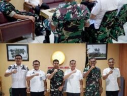 Perkuat Sinergitas, Karutan Kelas IIB Dumai Kunjungi Denarhanud 004/WSBY