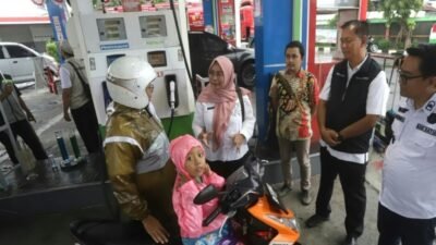 Disperindag Kabupaten Mojokerto Uji Kemurnian Pertalite dan Pertamax
