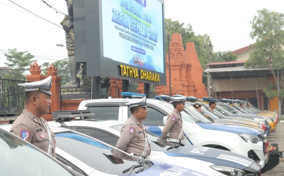 Polres Mojokerto Gelar Operasi Zebra Semeru 2025, 17-25 November 2025