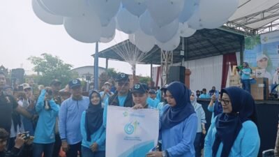 Dinkes Kabupaten Mojokerto Peringati HKN ke-61 di RTH Sidorejo Surya Park