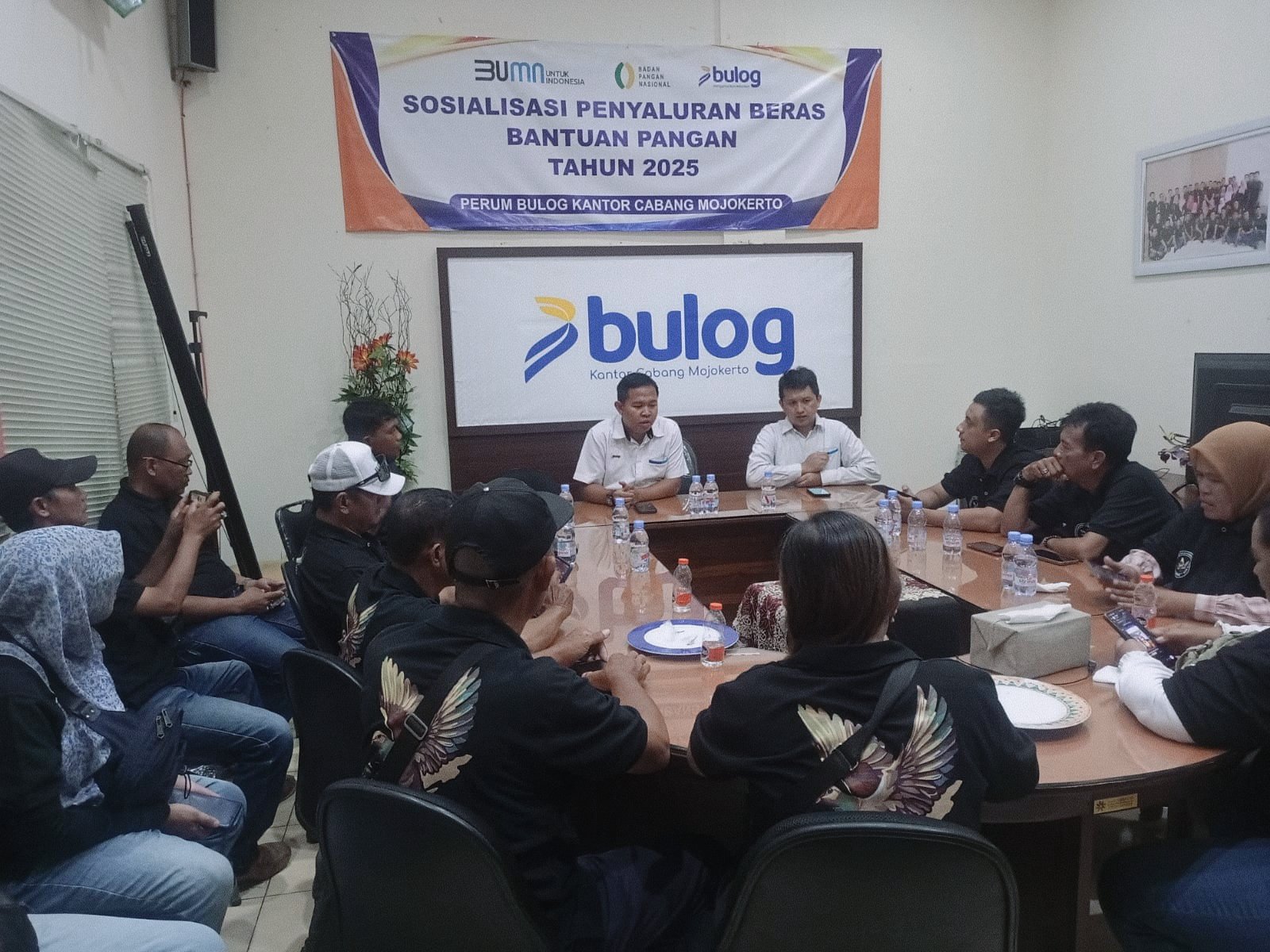 PWMR Audiensi dengan Bulog Mojokerto, Bahas Sentimen Negatif, Bisnis, dan Publikasi