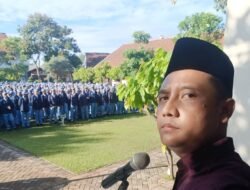 Peringati Hari Pers Nasional 2026, Ketua PWMR Jadi Pembina Upacara di SMKN 1 Kota Mojokerto