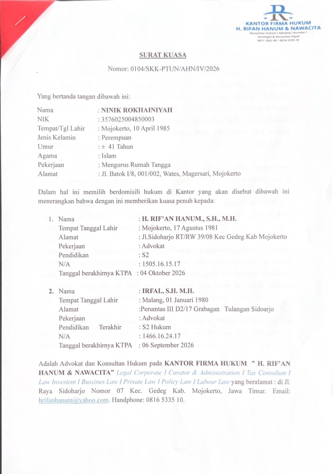 Parkir Berlangganan di Kota Mojokerto Disoal Advokat Hanum, Pemkot Mojokerto dan Polres Mojokerto Kota Angkat Bicara