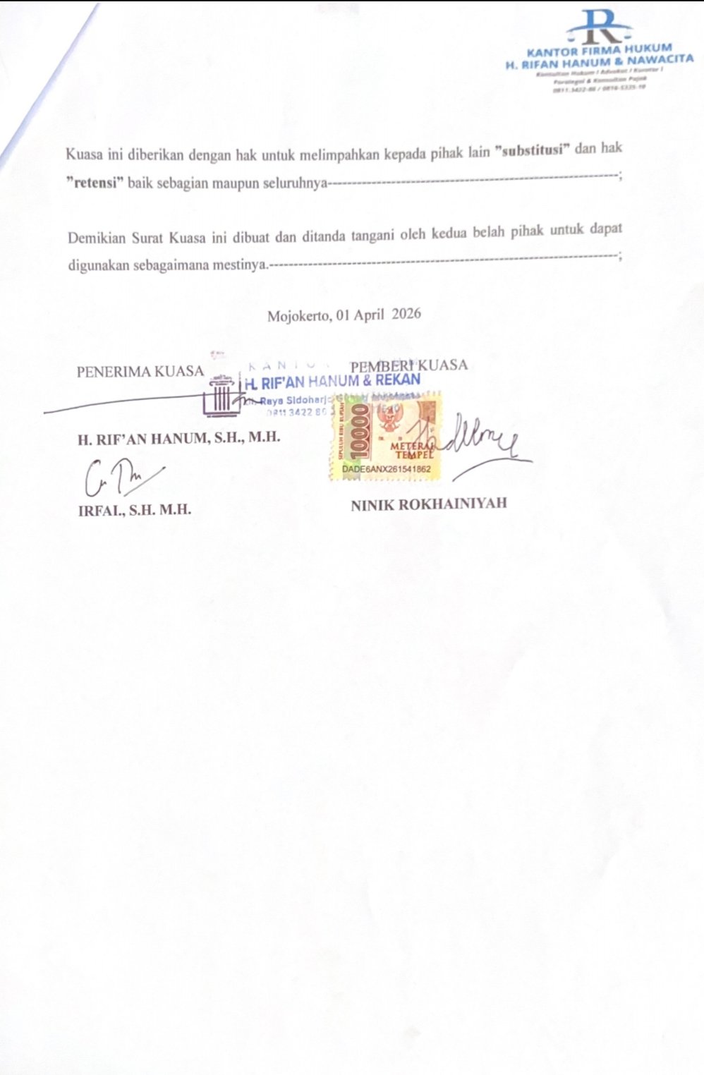 Parkir Berlangganan di Kota Mojokerto Disoal Advokat Hanum, Pemkot Mojokerto dan Polres Mojokerto Kota Angkat Bicara