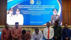 Dorong Tata Kelola Pemerintahan Berlandaskan Kepastian Hukum, Bupati Mojokerto Perbarui MoU dengan Kejaksaan Negeri