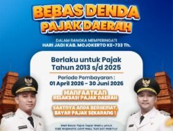 Bapenda Kabupaten Mojokerto Hapus Denda Pajak Daerah Sampai Juni 2026