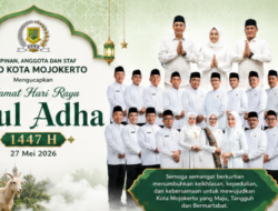 DPRD Kota Mojokerto Mengucapkan Selamat Hari Raya Idul Adha 1447 H