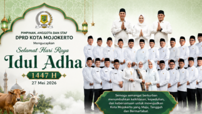 DPRD Kota Mojokerto Mengucapkan Selamat Hari Raya Idul Adha 1447 H