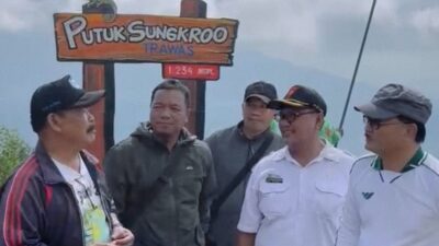 Kadishut Jatim Survey Take Off Paralayang Trawas, Anang Ashanty Tanam Sukun di Hutan Pringgodani