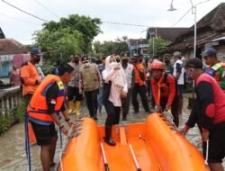 155 Rumah Terendam Banjir, Bupati Mojokerto Sediakan Dapur Umum