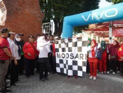 Senam dan Jalan Sehat Berlangsung Meriah, Bupati Mojokerto Apresiasi Kekompakan Warga Mojosari