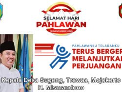 Kepala Desa Sugeng Mengucapkan Selamat Hari Pahlawan 10 November 2025