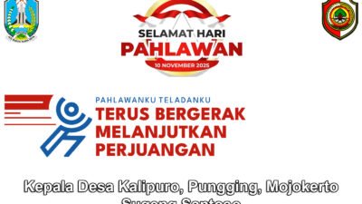 Kepala Desa Kalipuro Mengucapkan Selamat Hari Pahlawan 10 November 2025