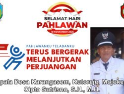 Kepala Desa Karangasem Mengucapkan Selamat Hari Pahlawan 10 November 2025