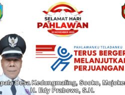 Kepala Desa Kedungmaling Mengucapkan Selamat Hari Pahlawan 10 November 2025