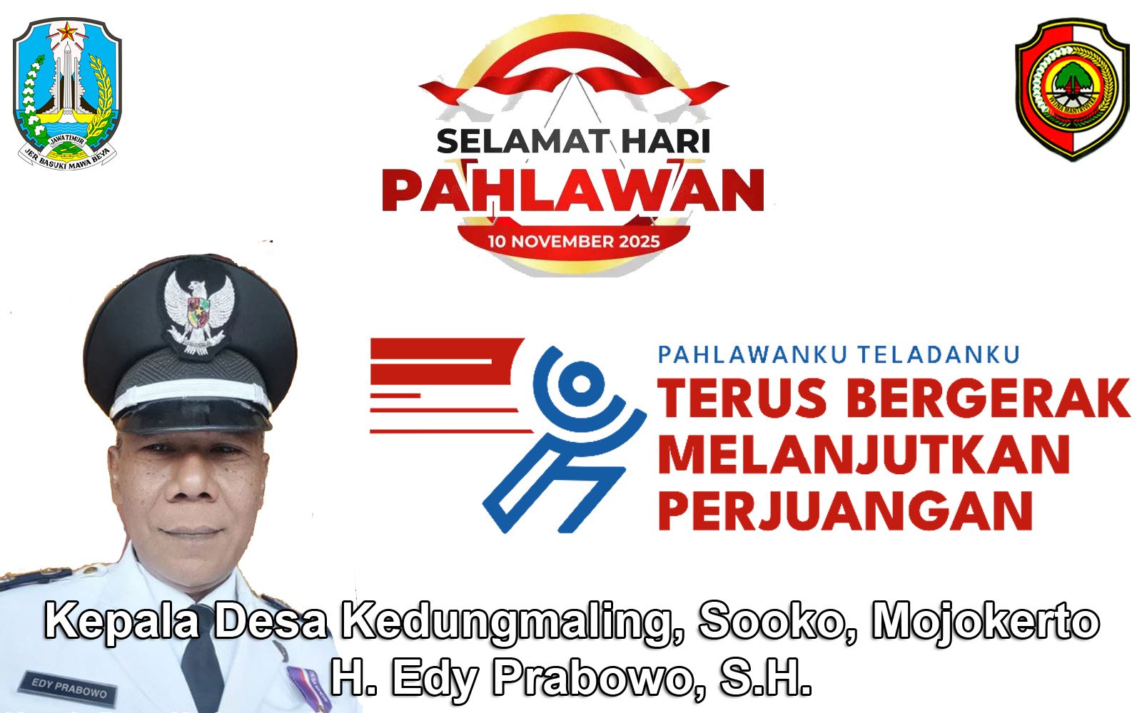 Kepala Desa Kedungmaling Mengucapkan Selamat Hari Pahlawan 10 November 2025