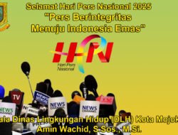 Kepala DLH Kota Mojokerto Mengucapkan Selamat Hari Pers Nasional 2025