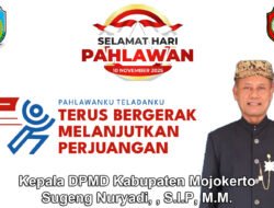 Kepala DPMD Kabupaten Mojokerto Mengucapkan Selamat Hari Pahlawan 10 November 2025