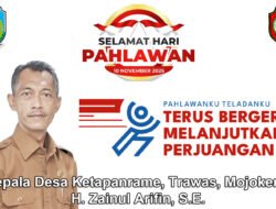 Kepala Desa Ketapanrame Mengucapkan Selamat Hari Pahlawan 10 November 2025